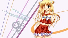 Anime girls wink underwear panties