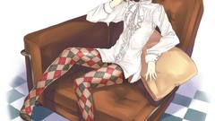 Anime girls woman pantyhose