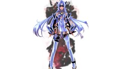 Anime girls xenosaga artwork video games