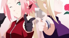 Anime girls yamanaka ino haruno sakura naruto shippuden