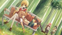 Anime girls zero no tsukaima shakugan no shana toradora hayate 