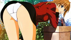 Anime girls zero underwear panties Aika Agent Aika Sumeragi Aika