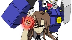Anime glasses anime girls gundam steins gate meganekko Kiryuu 