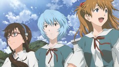 Anime glasses anime girls school uniforms asuka langley soryu 