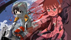 Anime glasses Chibi blush smiling neon genesis evangelion open 