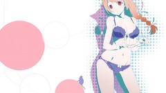 Anime glasses lingerie hanekawa tsubasa meganekko 