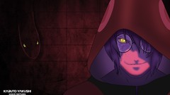 Anime glasses snakes Manga yellow eyes naruto shippuden hooded 