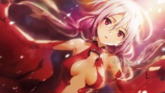 Anime guilty crown bare shoulders yuzuriha inori
