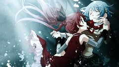 Anime gun anime girls mahou shoujo madoka magica sakura kyouko