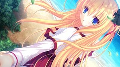 Anime hard short hair game cg