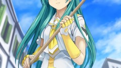 Anime hats blue eyes green hair alice carroll Aria (Manga) 