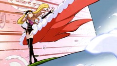 Anime hats skirts anime girls brunettes tights mawaru 