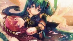 Anime hatsune miku vocaloid megurine luka
