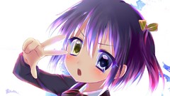 Anime heterochromia takanashi rikka chuunibyou demo koi ga 