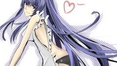 Anime highschool of the dead busujima saeko panties