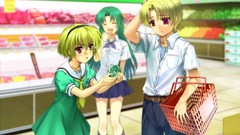 Anime higurashi no naku koro ni sonozaki shion houjou satoko 