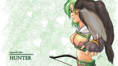Anime hunter green hair ragnarok online