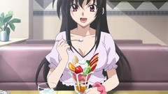 Anime ice cream brunettes highschool dxd