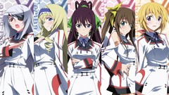 Anime infinite stratos shinonono houki Alcott Cecilia Dunois 