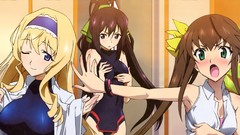 Anime infinite stratos shinonono houki Alcott Cecilia Huang 