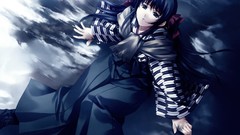 Anime innocent grey cartagra artwork Japanese clothes visual 