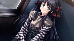 Anime innocent grey cartagra artwork Japanese clothes visual 