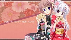 Anime Japanese clothes Hatuyuki