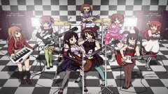 Anime k - on anime girls Don't Say Lazy asahina mikuru guitar