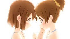 Anime k - on hirasawa yui hirasawa ui