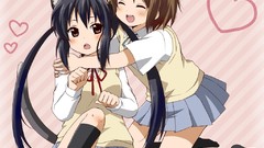 Anime k - on nakano azusa hirasawa yui