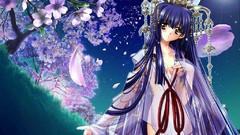 Anime kao no nai tsuki carnelian miko