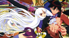 Anime Katanagatari Togame Yasuri Shichika