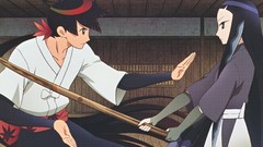 Anime Katanagatari Yasuri Shichika Kiguchi Zanki