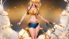 Anime keys Manga Zodiac madness blondes anime girls fairy tail 