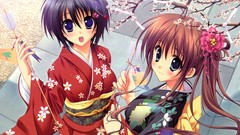 Anime kimono anime girls