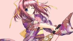 Anime kimono Simple Background Japanese clothes