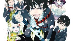 Anime kimono Swords anime girls ao no exorcist okumura rin 