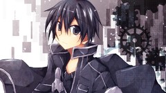 Anime kirigaya kazuto sword art online Kirito anime boys