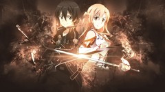 Anime kirigaya kazuto sword art online yuuki asuna Kirito