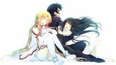 Anime kirigaya kazuto sword art online yuuki asuna Simple 