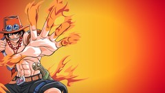 Anime Knives flames portgas d ace anime boys One Piece (anime) 