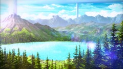 Anime landscape sword art online