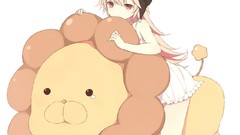 Anime Lions anime girls bakemonogatari monogatari-series oshino 