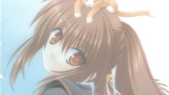 Anime little anime girls little busters visual novels artbook