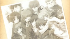 Anime little anime girls little busters visual novels artbook