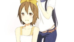 Anime long hair akiyama mio k - on tainaka ritsu Simple 