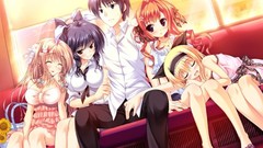 Anime long hair anime girls