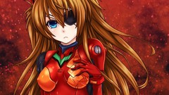 Anime long hair anime girls asuka langley soryu neon genesis 