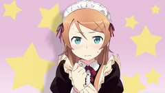 Anime long hair anime girls blue eyes kousaka kirino hair 