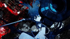 Anime long hair anime girls brown eyes school uniforms